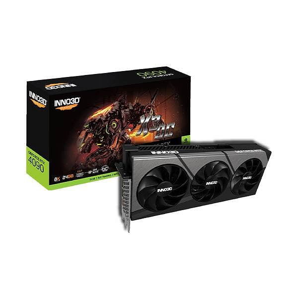 Inno3D GeForce RTX 4090 iChill X3 OC 24GB GDDR6X DLSS3  Tarjeta Gráfica Nvidia