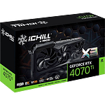 Inno3D GeForce RTX 4070 iChill X3 12GB GDDR6X DLSS3  Tarjeta Gráfica Nvidia