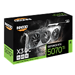 Inno3D GeForce RTX 5070 Ti X3 OC 16GB GDDR7 DLSS4  Tarjeta Gráfica Nvidia