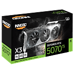 Inno3D GeForce RTX 5070 Ti X3 16GB GDDR7 DLSS4  Tarjeta Gráfica Nvidia