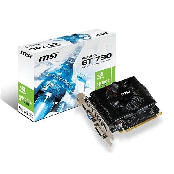 MSI Nvidia GeForce GT 730 2GB GDDR3  Gráfica