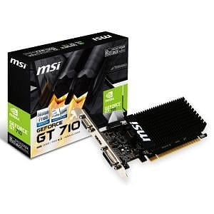 MSI GeForce GT710 Silent 2GB GD5  Gráfica