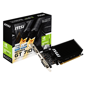 MSI GeForce GT710 Silent 2GB GD5  Gráfica
