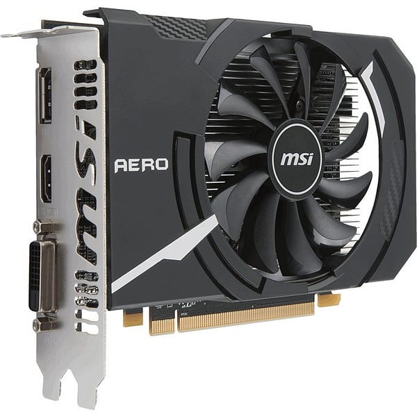 MSI AMD Radeon RX 550 Aero ITX 2GB OC  Gráfica