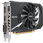 MSI AMD Radeon RX 550 Aero ITX 2GB OC  Gráfica