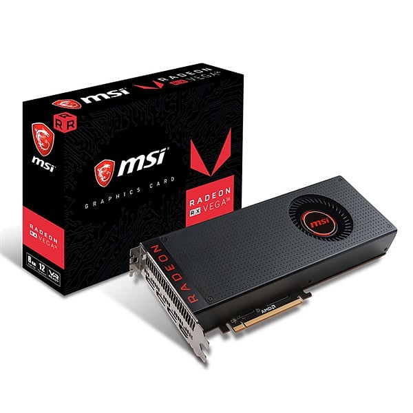 MSI RX Vega 56 Air Boost 8GB OC HBM2  Gráfica