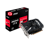 MSI AMD Radeon RX550 Aero ITX 4GB OC  Gráfica