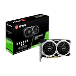 MSI GeForce GTX1660 Ventus XS 6GB OC DDR6  Gráfica