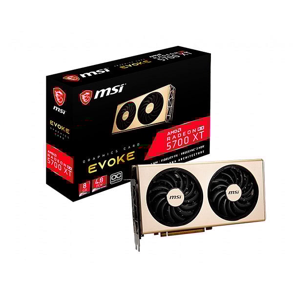 MSI Radeon RX 5700 XT Evoke OC 8GB  Gráfica