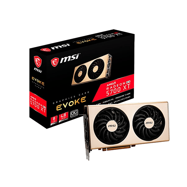 MSI Radeon RX 5700 XT Evoke OC 8GB  Gráfica