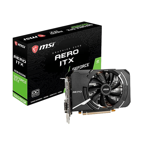 MSI GeForce GTX 1660 Super Aero ITX 6GB  Gráfica