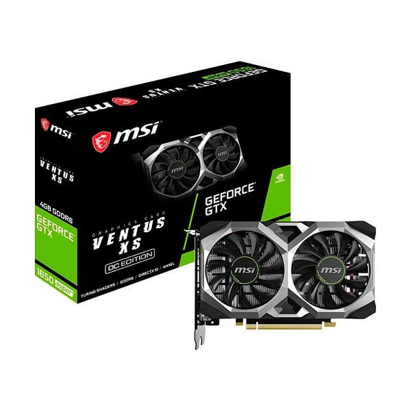 MSI GeForce GTX 1650 Super Ventus XS 4GB  Tarjeta Gráfica
