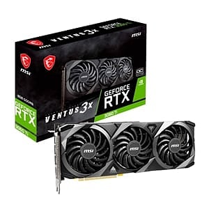 MSI GeForce RTX3060 Ti Ventus 3X OC 8GB GDDR6  Gráfica
