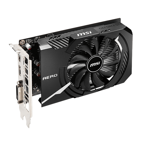 MSI GeForce GTX1650 D6 Aero ITX OC 4GB GD6  Gráfica