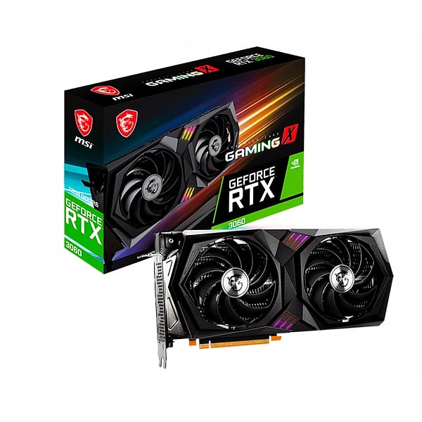MSI GeForce RTX3060 Gaming X 12GB GDDR6  Gráfica