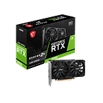 MSI GeForce RTX 3050 Ventus 2X E OC 6GB GDDR6 DLSS3  Tarjeta Gráfica Nvidia
