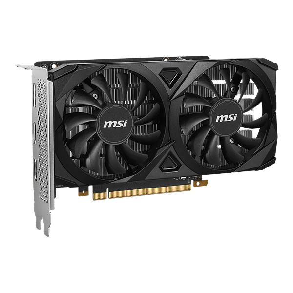 MSI GeForce RTX 3050 Ventus 2X E OC 6GB GDDR6 DLSS3  Tarjeta Gráfica Nvidia