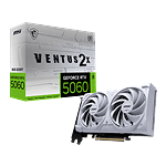 MSI GeForce RTX 5060 Ventus 2X OC White 8GB GDDR7 DLSS4  Blanca  Tarjeta Gráfica Nvidia