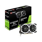 MSI GeForce GTX1650 D6 Ventus XS OC 4GB GDDR6  Tarjeta Gráfica