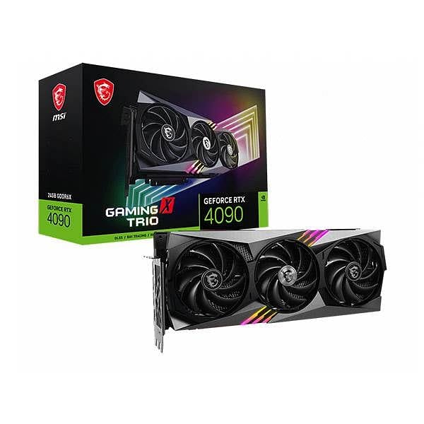 MSI GeForce RTX 4090 Gaming X Trio 24GB GDDR6X DLSS3  Tarjeta Gráfica Nvidia
