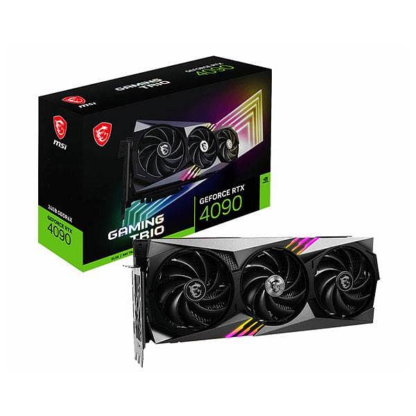 MSI GeForce RTX 4090 Gaming Trio 24GB GDDR6X DLSS3  Tarjeta Gráfica Nvidia