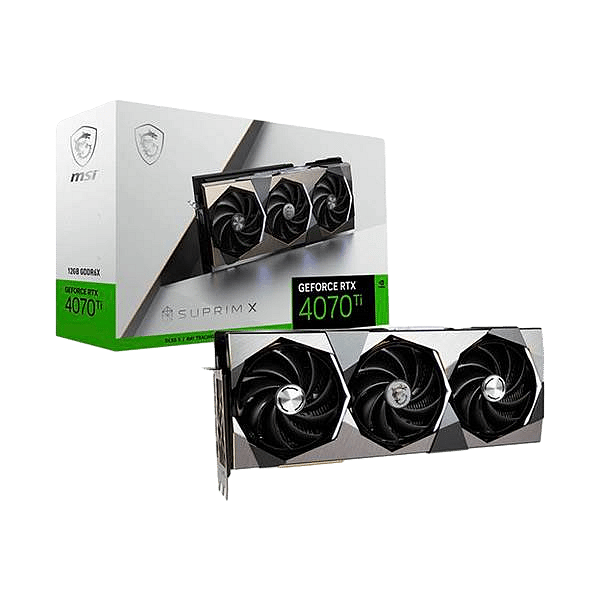MSI GeForce RTX 4070 Ti Suprim X 12GB GDDR6X DLSS3  Tarjeta Gráfica Nvidia