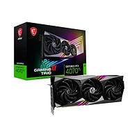 MSI GeForce RTX 4070 Ti Gaming X Trio 12GB GDDR6X DLSS3  Tarjeta Gráfica Nvidia