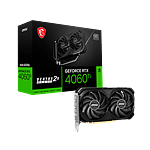 MSI GeForce RTX 4060 Ti Ventus 2X OC 8GB GDDR6 DLSS3  Tarjeta Gráfica Nvidia