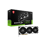 MSI GeForce RTX 4070 Ventus 3X OC 12GB GDDR6X DLSS3  Tarjeta Gráfica Nvidia