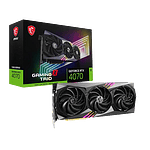 MSI GeForce RTX 4070 Gaming X Trio 12GB GDDR6X DLSS3  Tarjeta Gráfica Nvidia