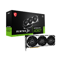 MSI GeForce RTX 4060 Ti Ventus 3X OC 16GB GDDR6 DLSS3  Tarjeta Gráfica Nvidia