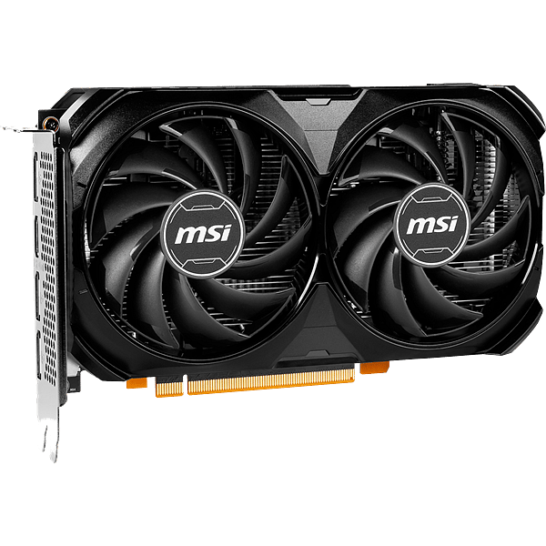 MSI GeForce RTX 4060 Ventus 2X OC Black 8GB GDDR6 DLSS3  Tarjeta Gráfica Nvidia