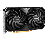 MSI GeForce RTX 4060 Ventus 2X OC Black 8GB GDDR6 DLSS3  Tarjeta Gráfica Nvidia