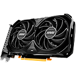 MSI GeForce RTX 4060 Ventus 2X OC Black 8GB GDDR6 DLSS3  Tarjeta Gráfica Nvidia