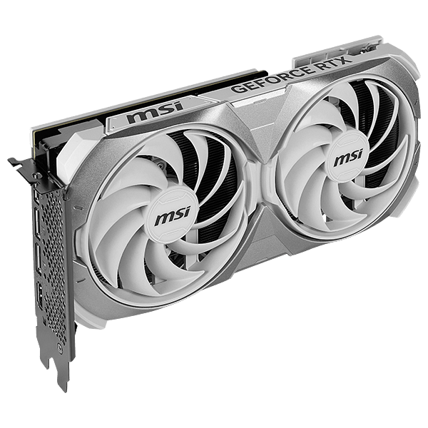 MSI GeForce RTX 4070 Ventus 2X White 12GB GDDR6 DLSS3  Tarjeta Gráfica Nvidia