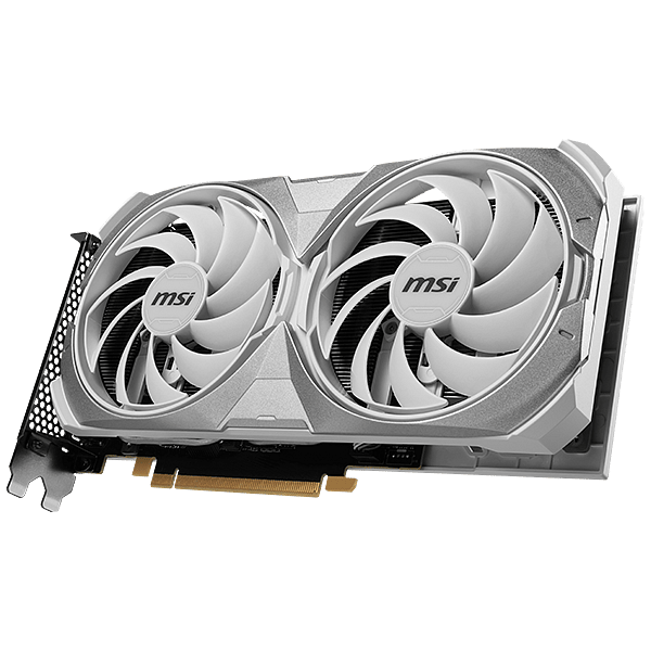 MSI GeForce RTX 4070 Ventus 2X White 12GB GDDR6 DLSS3  Tarjeta Gráfica Nvidia