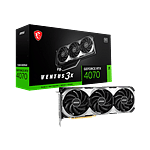 MSI GeForce RTX 4070 Ventus 3X E OC 12GB GDDR6 DLSS3  Tarjeta Gráfica Nvidia