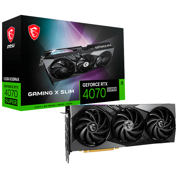 MSI GeForce RTX 4070 Super Gaming X 12GB GDDR6X DLSS3  Tarjeta Gráfica Nvidia
