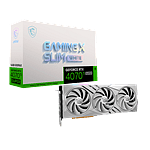 MSI GeForce RTX 4070 Ti Super Gaming X Slim White 16GB GDDR6X DLSS3  Tarjeta Gráfica Nvidia