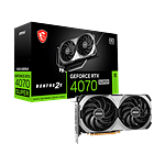 MSI GeForce RTX 4070 Super Ventus 2X OC 12GB GDDR6X DLSS3  Tarjeta Gráfica Nvidia