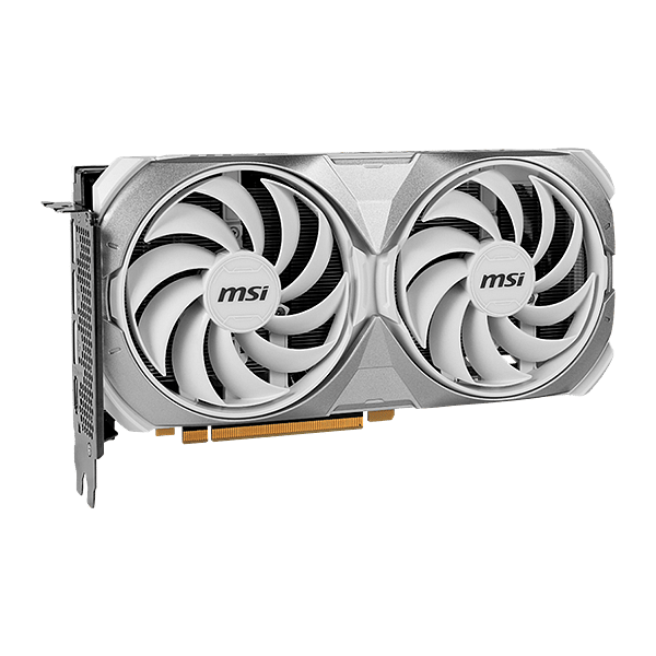 MSI GeForce RTX 4070 Super Ventus 2X OC White 12GB GDDR6X DLSS3  Tarjeta Gráfica Nvidia