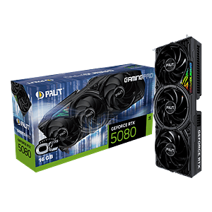 Palit GeForce RTX 5080 Gaming Pro OC 16GB GDDR7 DLSS4  Tarjeta Gráfica Nvidia