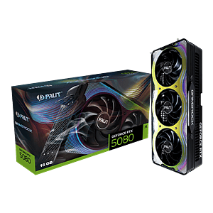 Palit GeForce RTX 5080 Gamerock 16GB GDDR7 DLSS4  Tarjeta Gráfica Nvidia