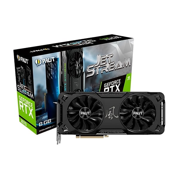 Palit GeForce RTX3070 Jet Stream 8GB GDDR6  Gráfica