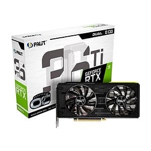Palit GeForce RTX3060 Ti Dual OC 8GB GDDR6  Gráfica