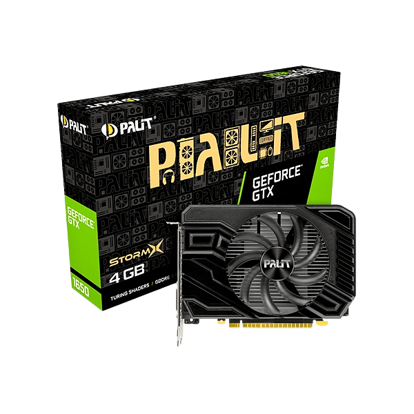 Palit GeForce GTX1650 StormX D6 4GB GD6  Gráfica