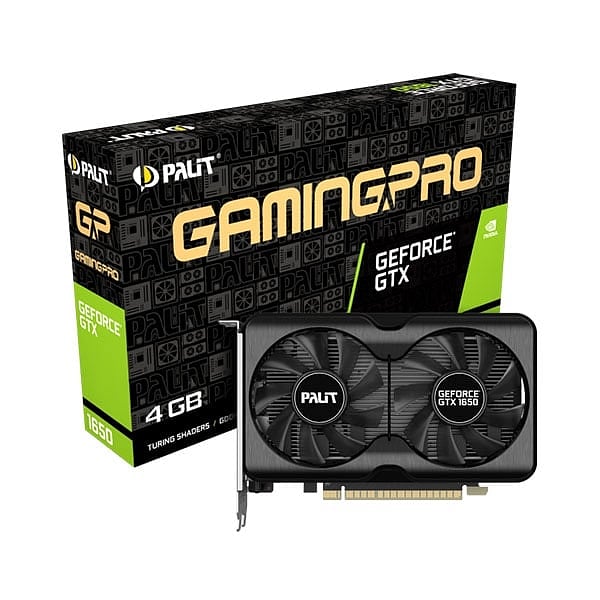Palit GeForce GTX1650 GP 4GB GDDR6  Tarjeta Gráfica