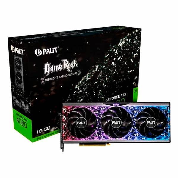 Palit GeForce RTX 4080 Gamerock 16GB GDDR6X DLSS3  Tarjeta Gráfica Nvidia