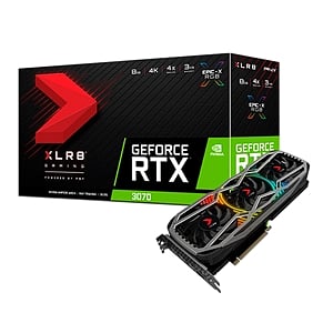 PNY GeForce RTX3070 XLR8 Gaming EpicX RGB 8GB GDDR6  Gráfica