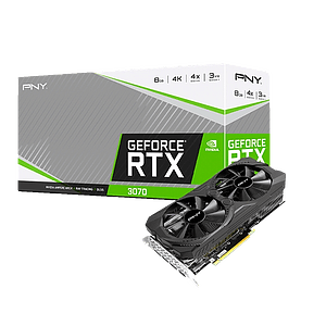 PNY GeForce RTX3070 Dual Fan 8GB GDDR6  Gráfica